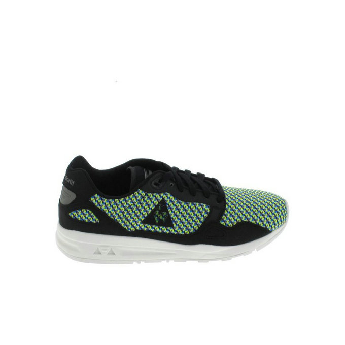 Le Coq Sportif Lcs R900 Geo Jacquard Noir - Chaussures Baskets Basses Homme